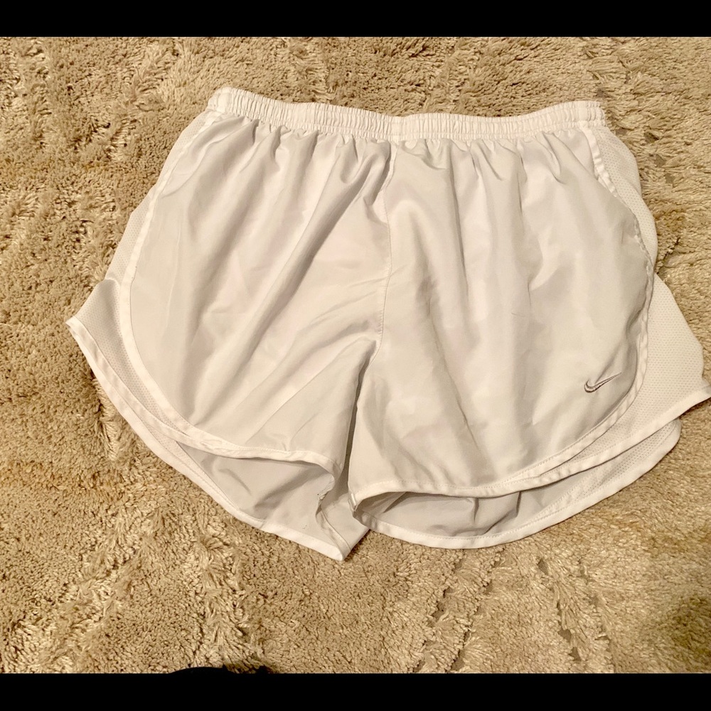 White Nike Shorts